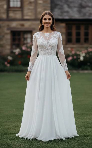 Casual Bridal Dresses | Retro Lace Wedding Gowns - Dorris Bridal