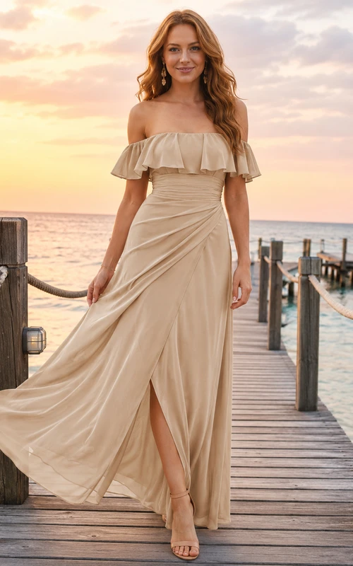 low cut halter mini dress Blue Clams Dress:To Pair With The Amelia Gown day or night 0211 EliteBloom Evening Dress Womens