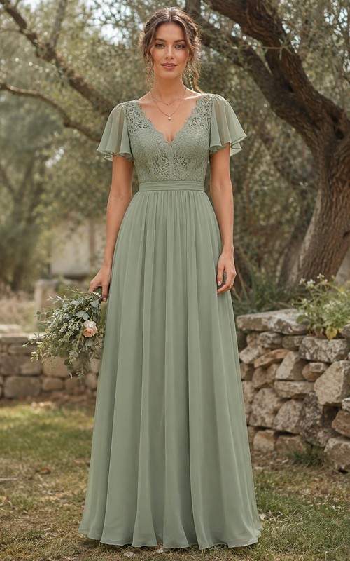 bohemian maid of honor dresses Casual Two Piece Long Bridesmaid with Sequins Skirt 21 Stunning Boho Bridesmaid Dresses