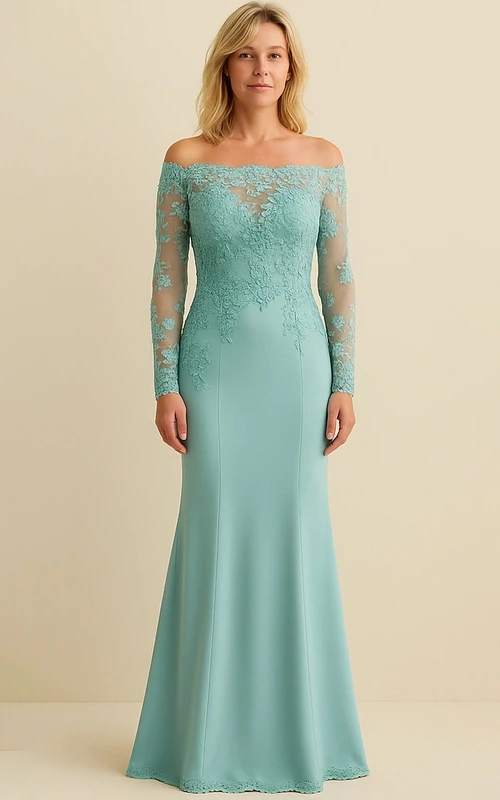 mermaid prom dresses under 100 Long Mermaid Strapless Prom Dress Ocean Blue / 6