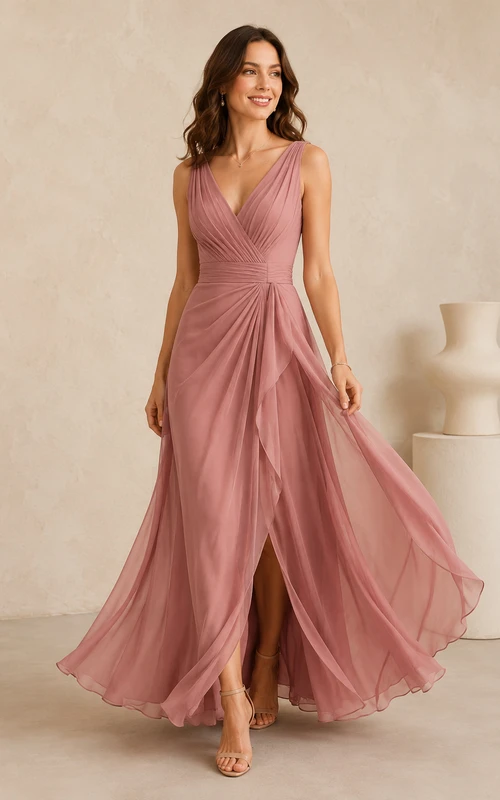 ruffle trim chiffon faux wrap bridesmaid dress Amazon.com: Simplee Womens Summer Chiffon Wrap Casual Maxi Ruffle Split  Dress Flowy Bridesmaid Wedding Party Evening Cocktail with Belt : Clothing,  Shoes & Jewelry