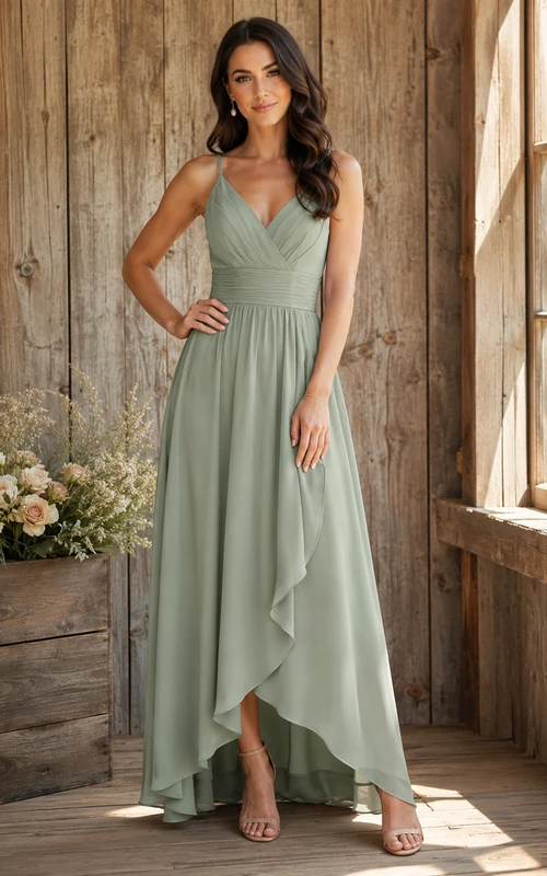 dress denim overalls Lana Roux Women's Baggy Maxi Overall Medium Denim / Large Style and Size:D-Handle 2.99