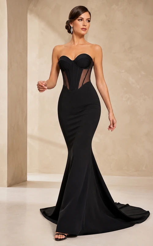 formal form fitting dresses Fitted Prom Dress, Tight high slit dress