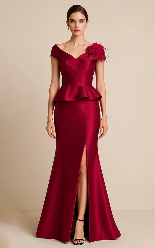 satin dress porn Evening Dress Porn