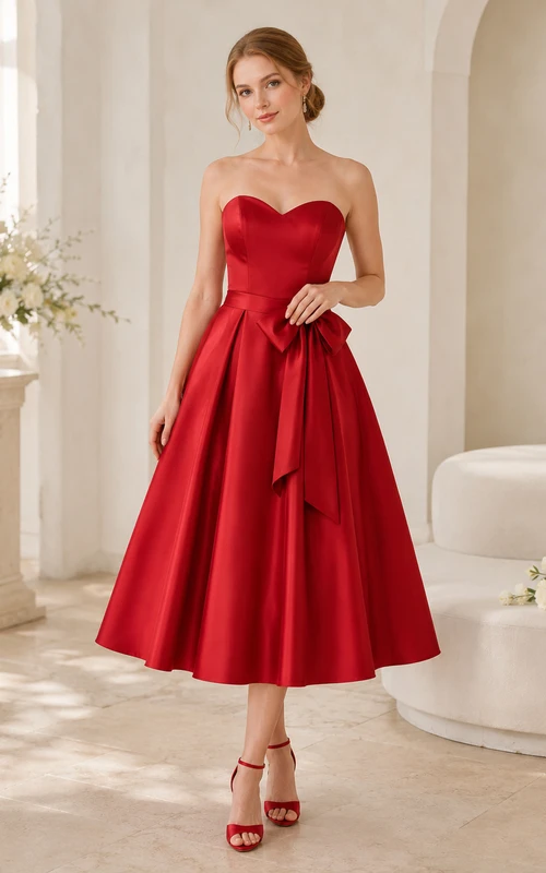 Calf Length Wedding Dresses | Tea Length Wedding Dresses