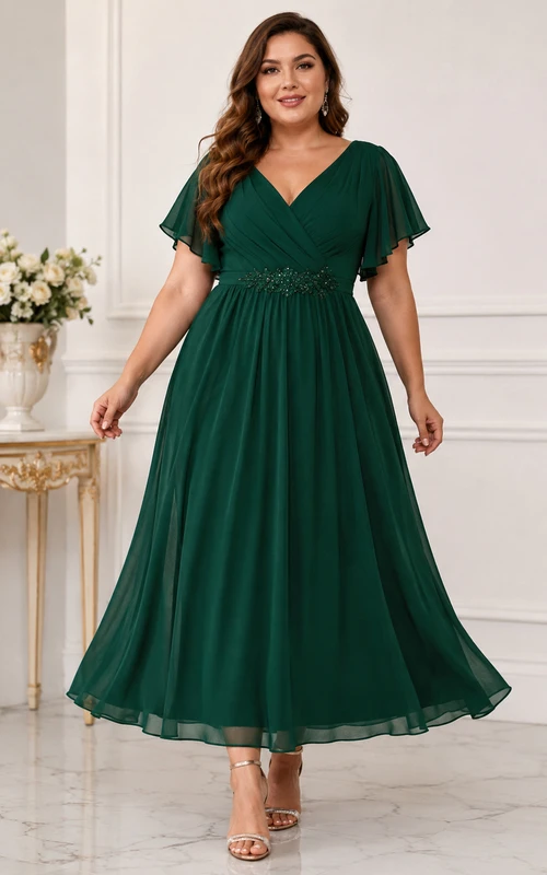 light green satin prom dress Dresses Elegant Cape Train Formal Dresses with – Viniodress Calvary Maxi Dress - st-maternity-special-occasions Graceful and versatile Color:Red and Gold