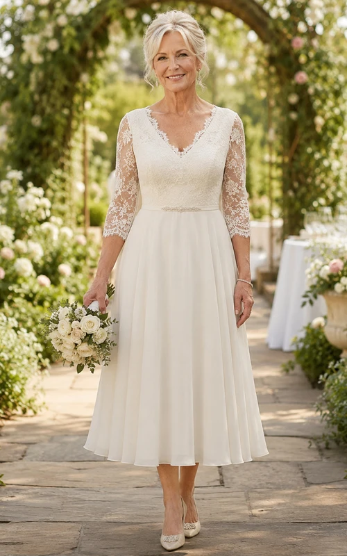 older bridesmaid dresses Wedding Dresses For Older Women