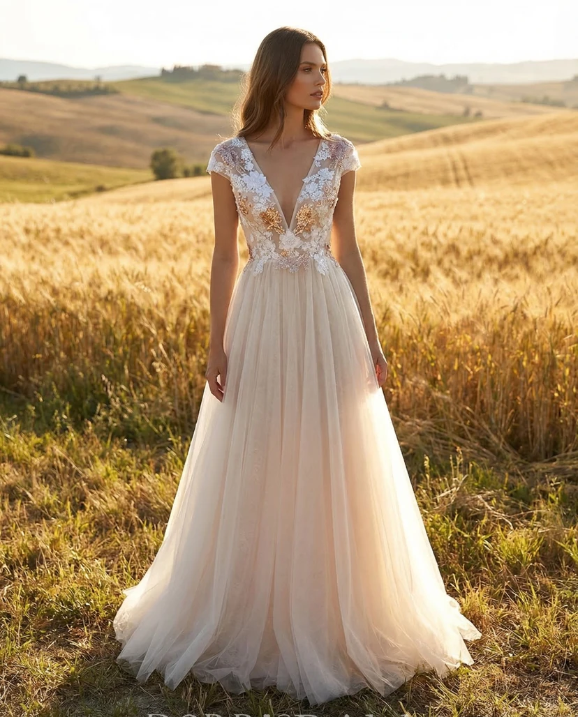 western bridal dress western bridal dresses The Emily Wedding Gown-parroquiadesanalbertomagno.com